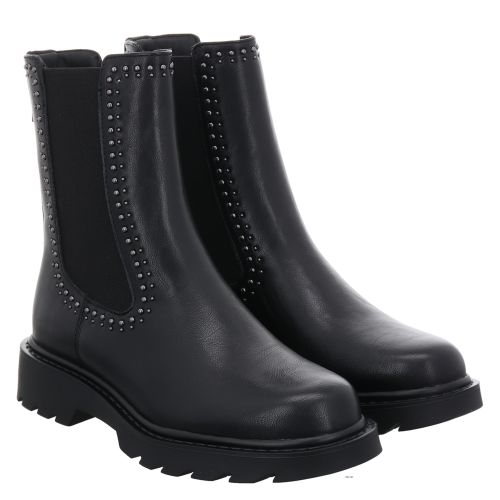 TAMARIS, DA.-STIEFEL, SCHWARZ