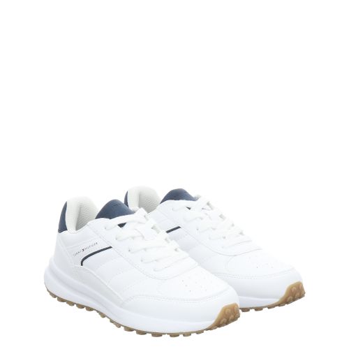 TOMMY HILFIGER, SNEAKER BASSA , WEIß