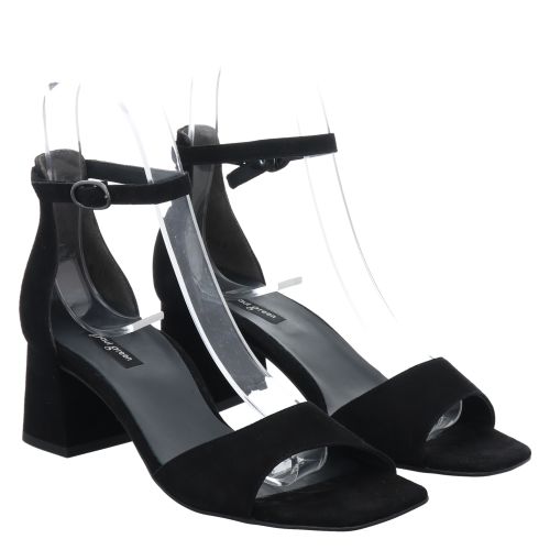 PAUL GREEN, 0077-6140-017/SANDALETTE, SCHWARZ