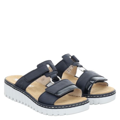 RIEKER, FSK DAMEN SANDALEN, BLAU
