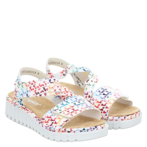 RIEKER, FSK DAMEN SANDALEN