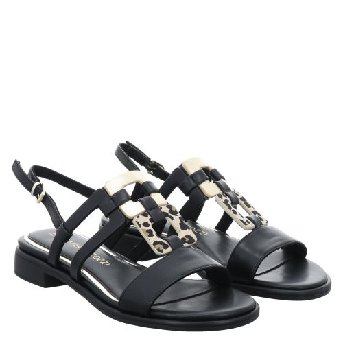 MARCO TOZZI, DA.-SANDALETTE, SCHWARZ