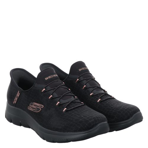 SKECHERS, SLIP IN: SUMMITS, SCHWARZ