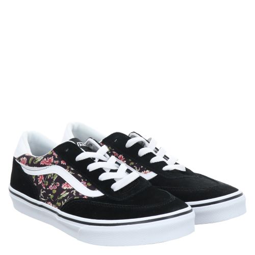 VANS, BROOKLYN LS FLORAL, SCHWARZ