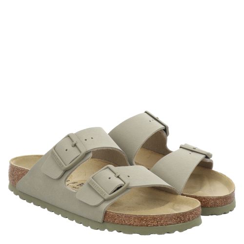 BIRKENSTOCK, ARIZONA BF FADED KHAKI, GRÜN
