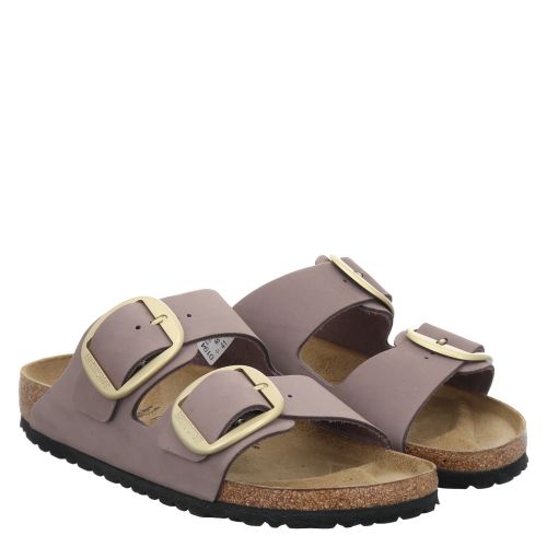 BIRKENSTOCK, ARIZONA BIG BUCKLE LENB FADED , BLAU