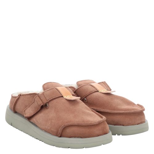SATORISAN, UWABAKI CLOG SUEDE, ROT