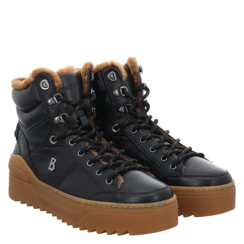 BOGNER SCHUHE, BUCHAREST 3 E, SCHWARZ