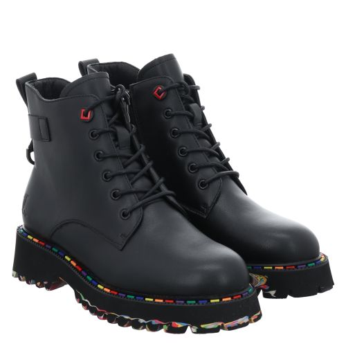 2GO, DAMEN SCHNUER-BOOTY, SCHWARZ