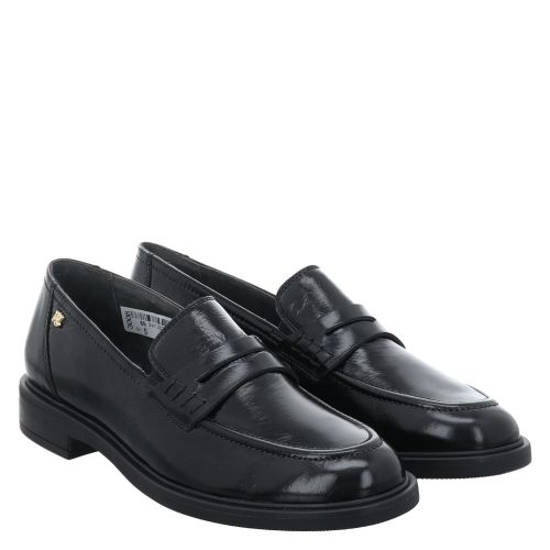 PAUL GREEN, 0078-1251-028/SLIPPER, SCHWARZ