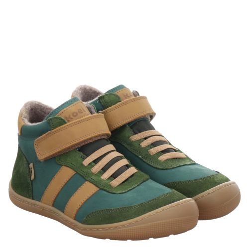 KOEL, BAREFOOT TEX ELASTIC NAPP, GRÜN