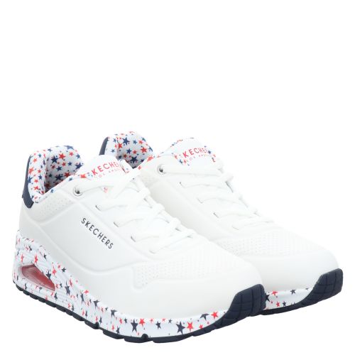 SKECHERS, UNO FREE STRYDE, WEIß