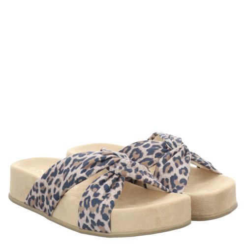 MARCO TOZZI, WOMEN SLIDES, BRAUN