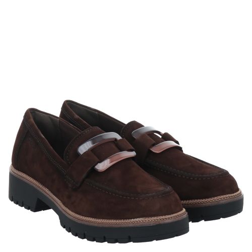 TAMARIS, DA.-SLIPPER, BRAUN