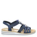 RIEKER, FSK DAMEN SANDALEN, BLAU_2
