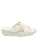 SOFTCLOX, LULU RESIN-BUCKLE LEATHER CROS, BEIGE_2