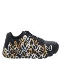 SKECHERS, UNO LITE - METALLIC LOVE, SCHWARZ_2