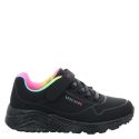SKECHERS, UNO LITE - RAINBOW SPECKS, SCHWARZ_2
