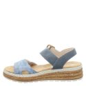 RIEKER, FSK DAMEN SANDALEN, BLAU_4