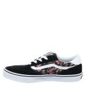 VANS, BROOKLYN LS FLORAL, SCHWARZ_4