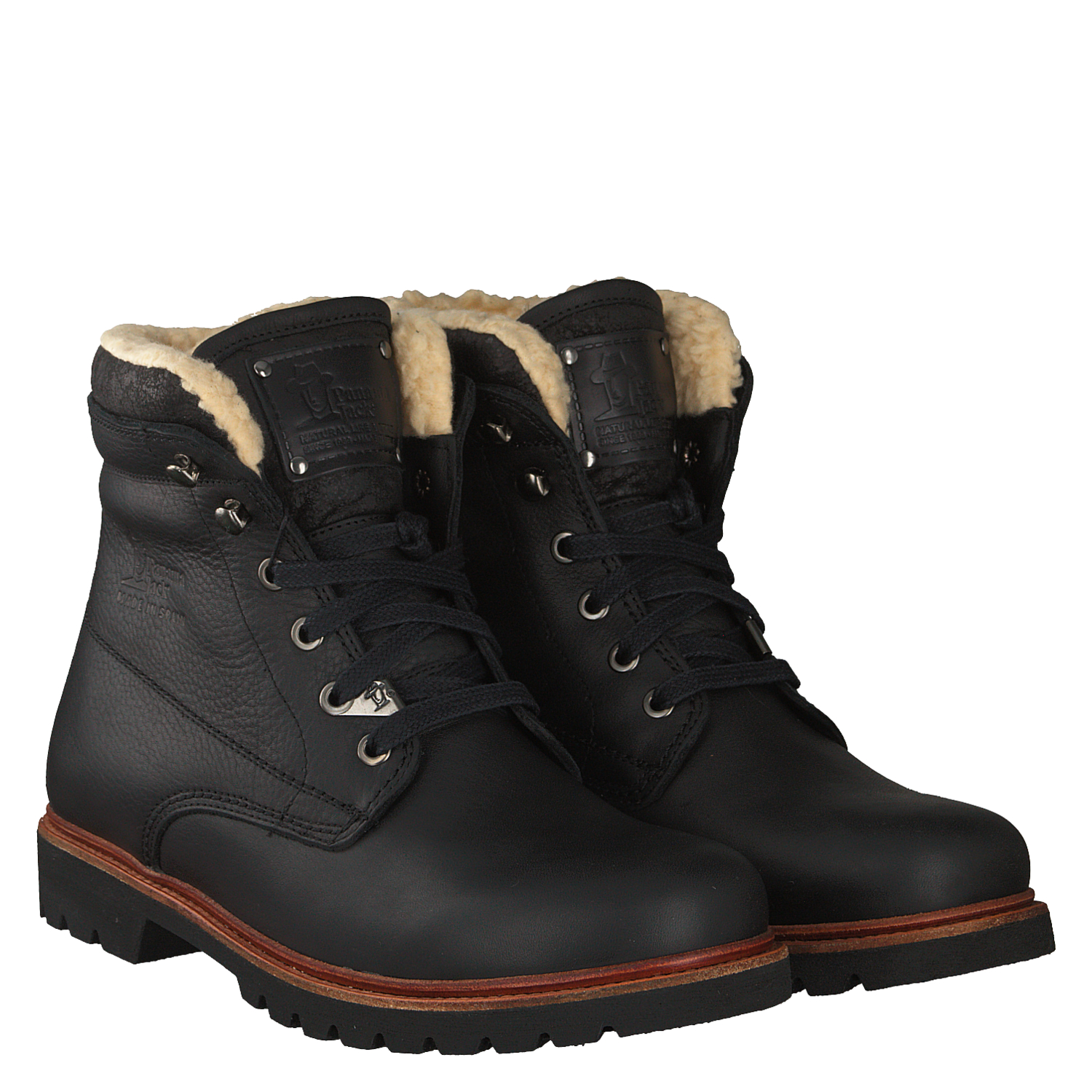 Panama Jack Heren Fargo Ankle Boot, 42 EU, zwart, 42 EU