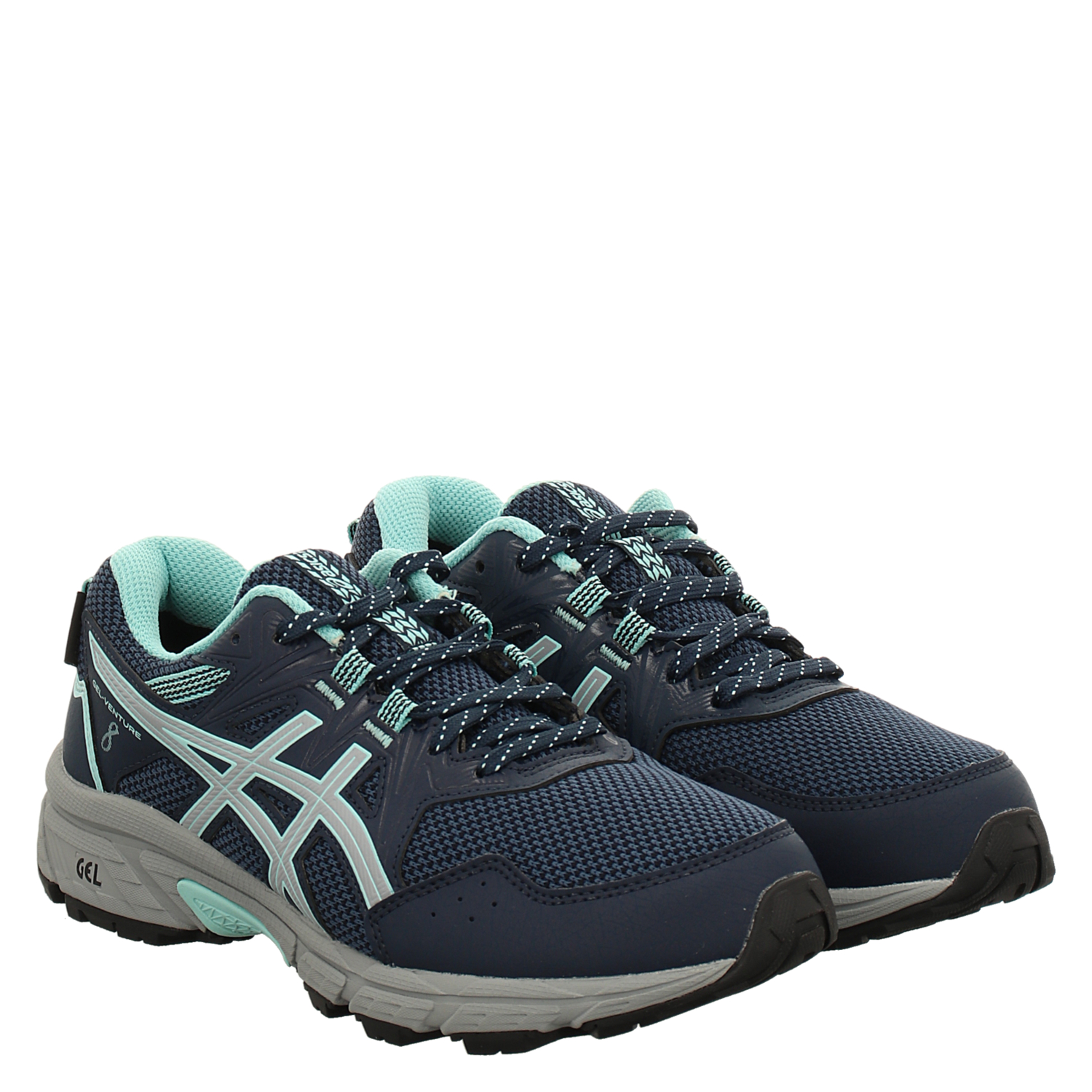 Asics, Gel Venture 8 Wp, Sneaker in blau für Damen | Trailrunning-Schuhe