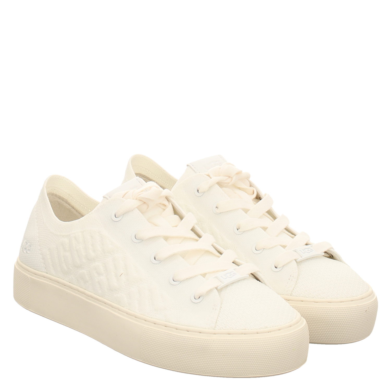 Ugg, Dinale Graphic Knit, Schnürer in weiß für Damen