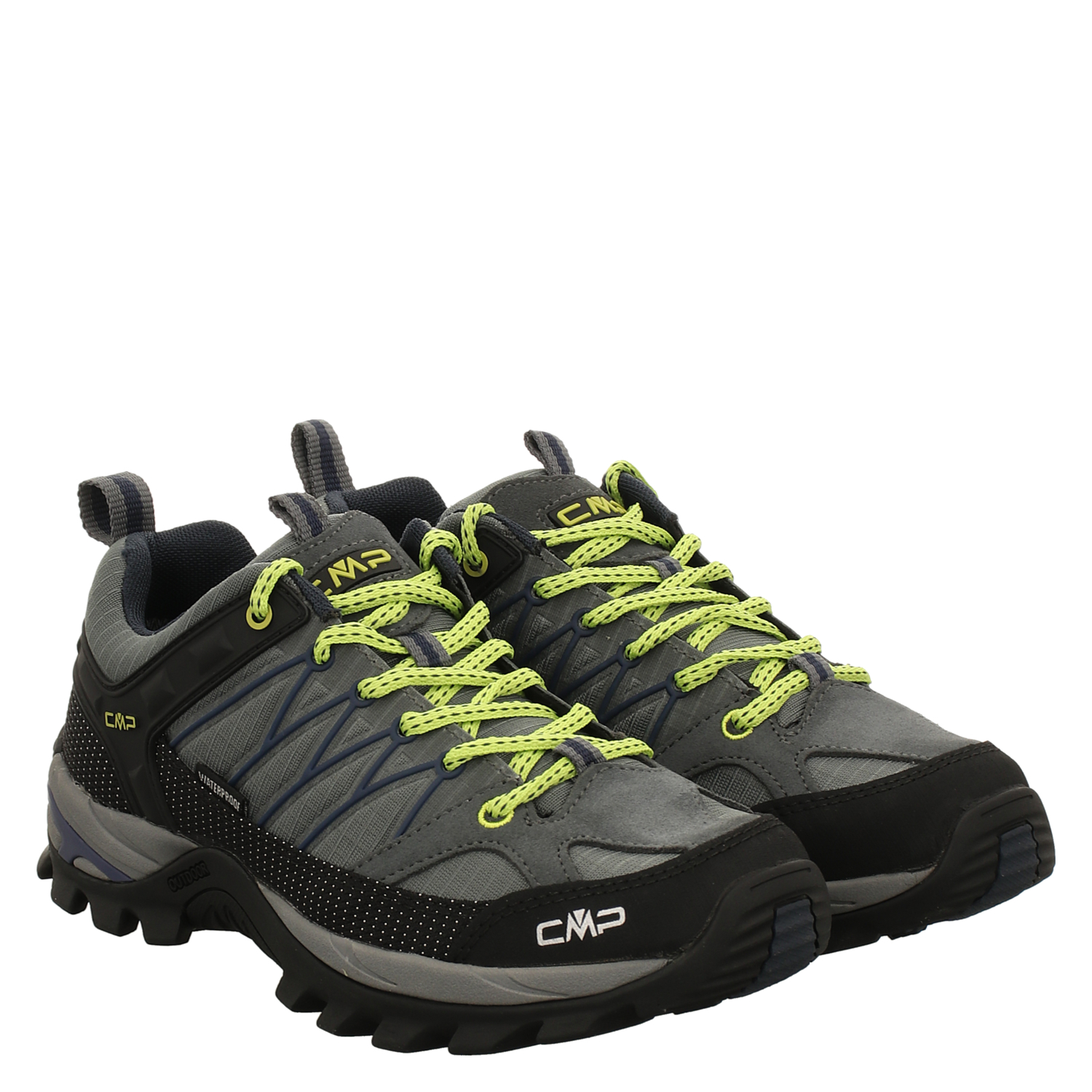 Cmp, Rigel Low Wp, Veloursleder-Wanderschuh in grau für Herren