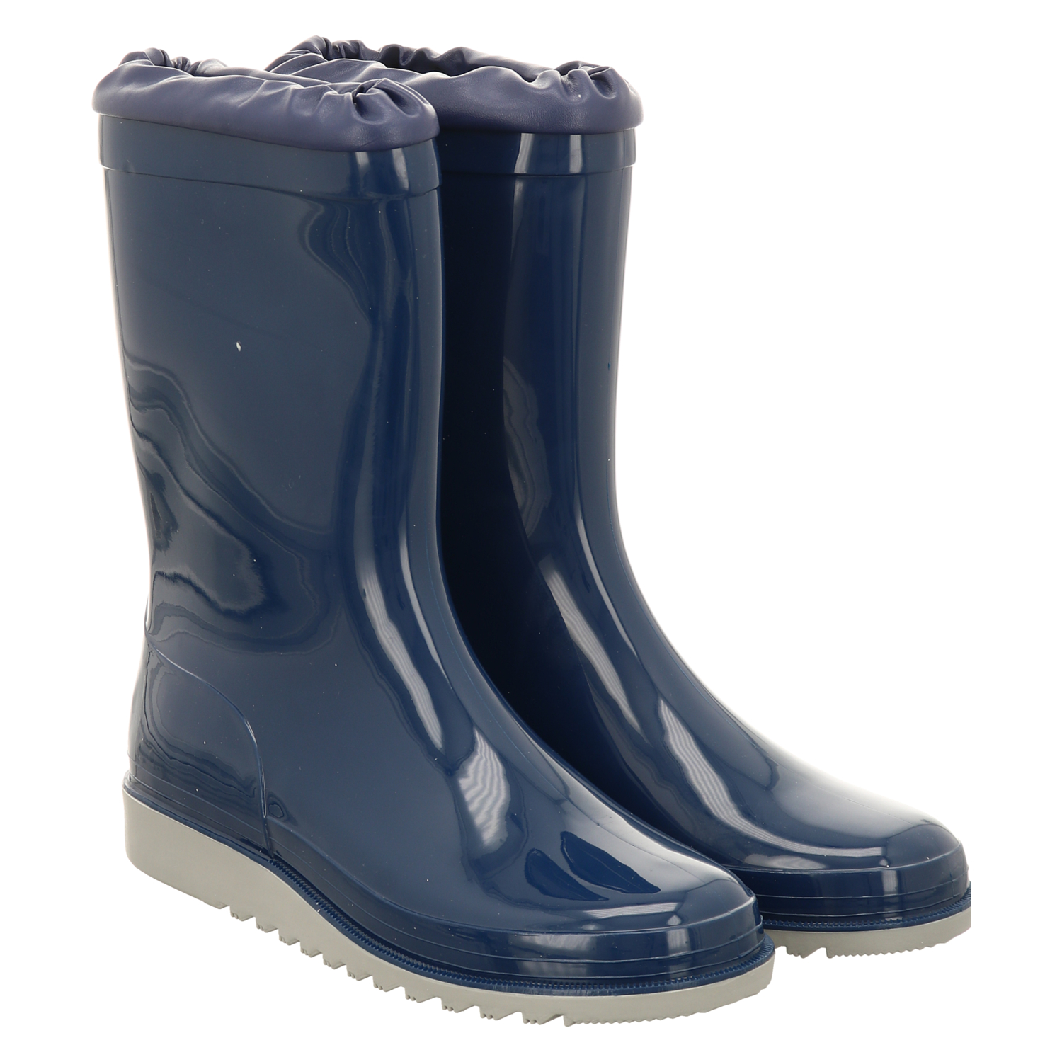 Beck, Basic, Regenstiefel in blau für Damen