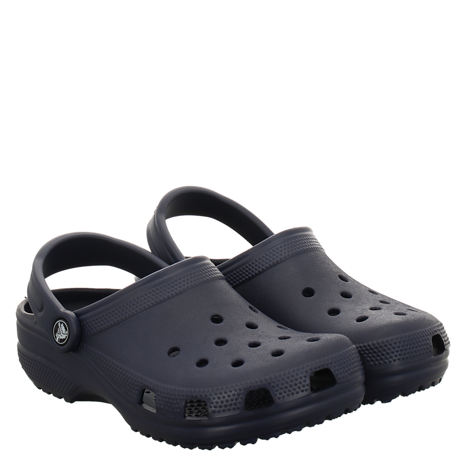 Crocs Classic Clog Gummi synth Pantolette in blau fur Damen