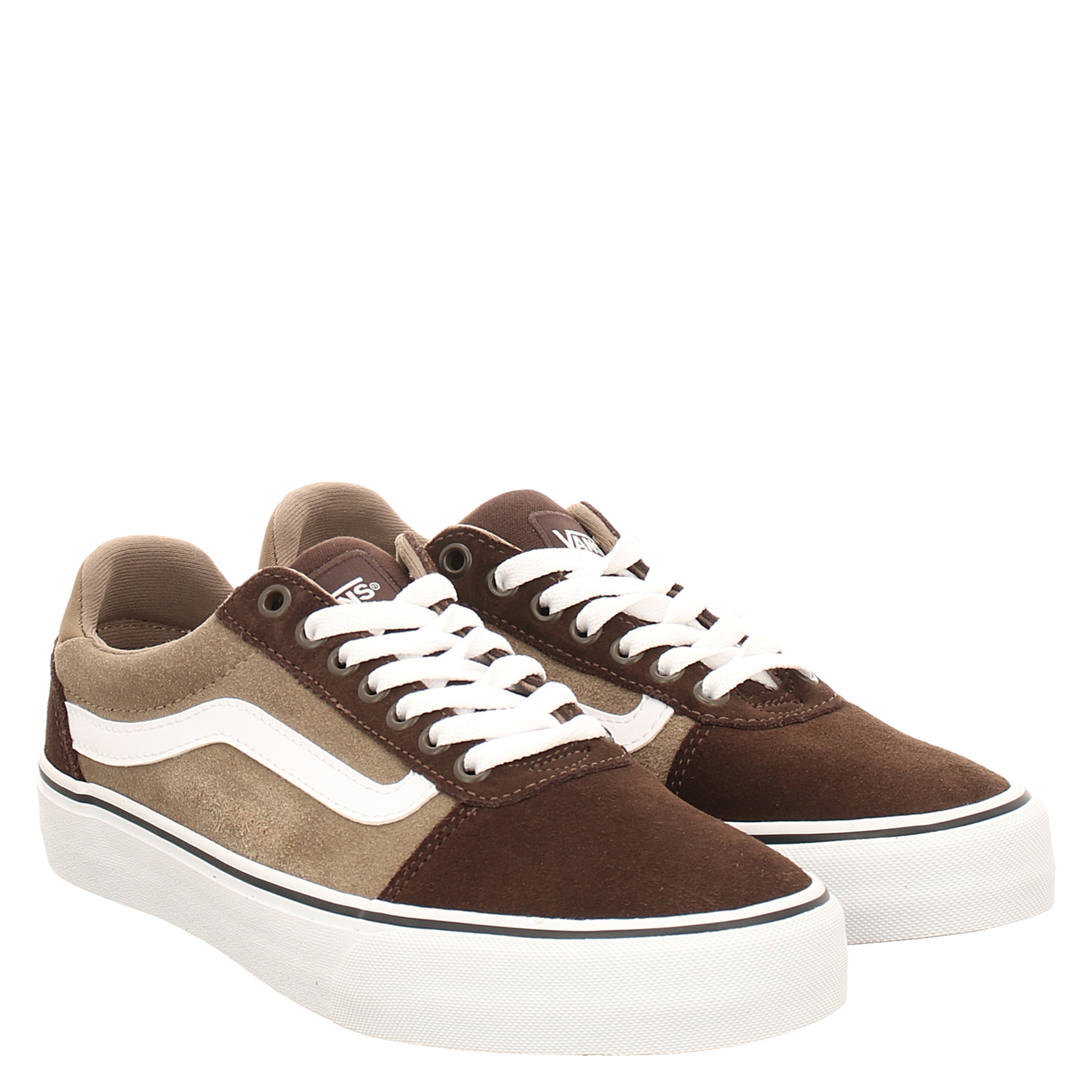 Vans Mn Ward Deluxe Retro Veloursleder Sneaker in braun fur Herren