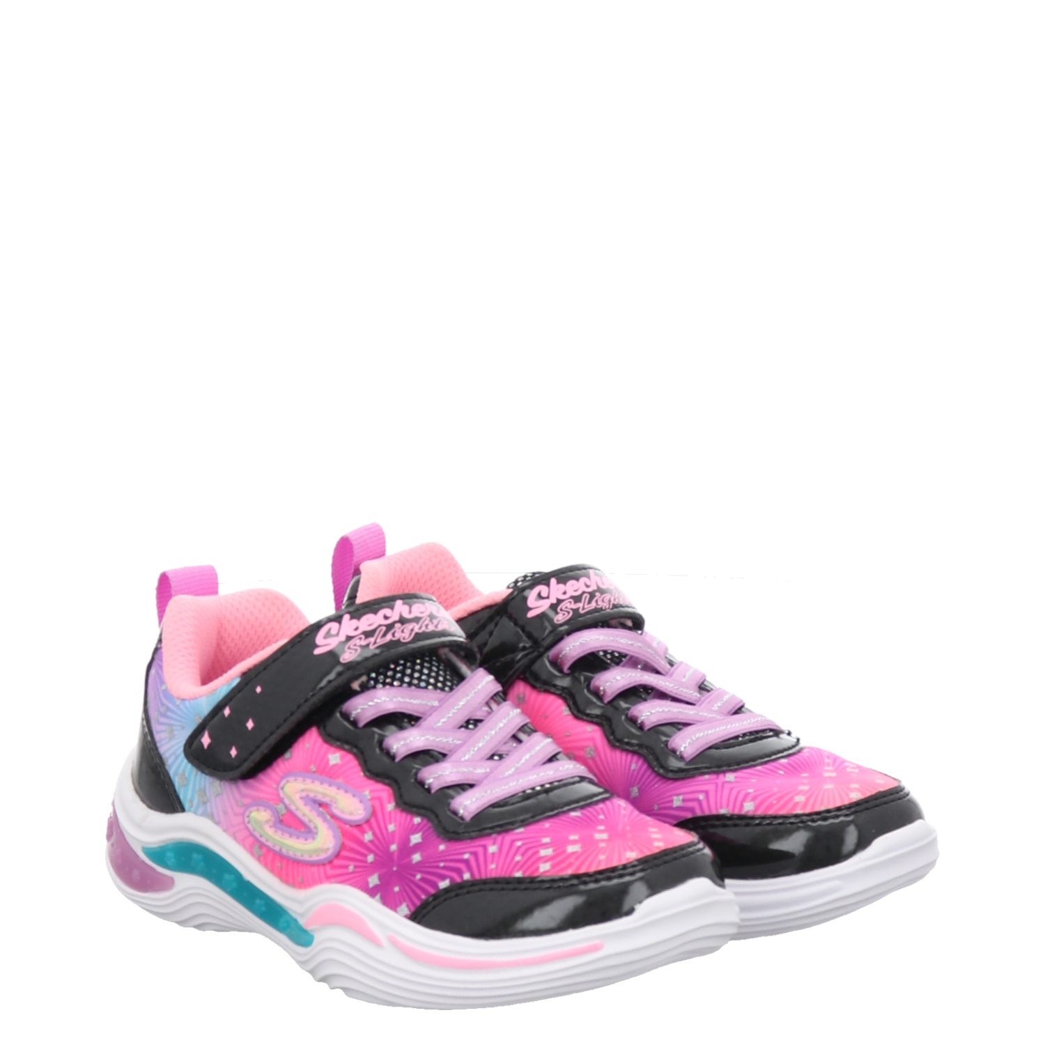 Skechers S Lights Power Petals High Tech Sneaker in mehrfarbig fur Kinder