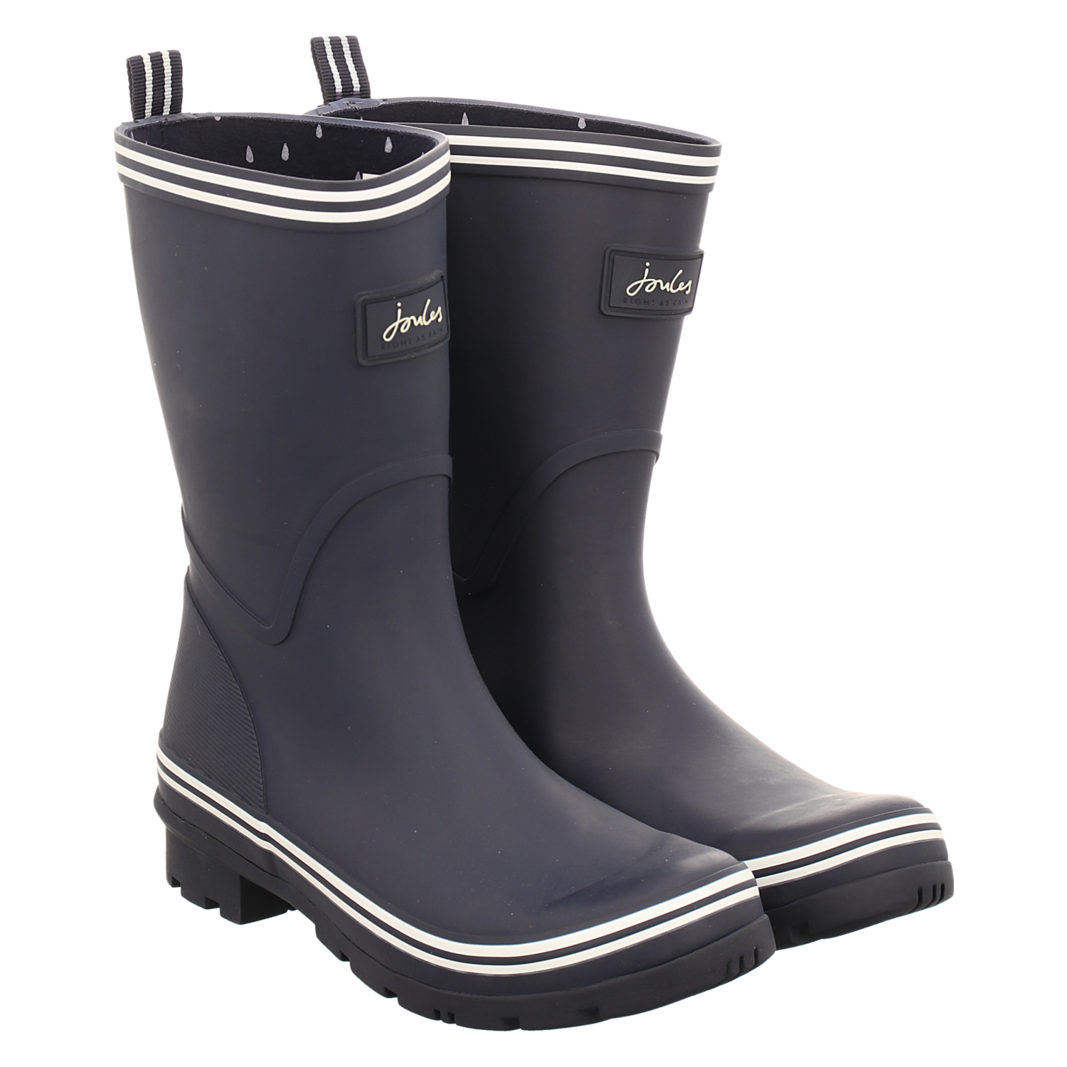 Joules, Coastal, Kautschuk-Regenstiefel in blau für Damen