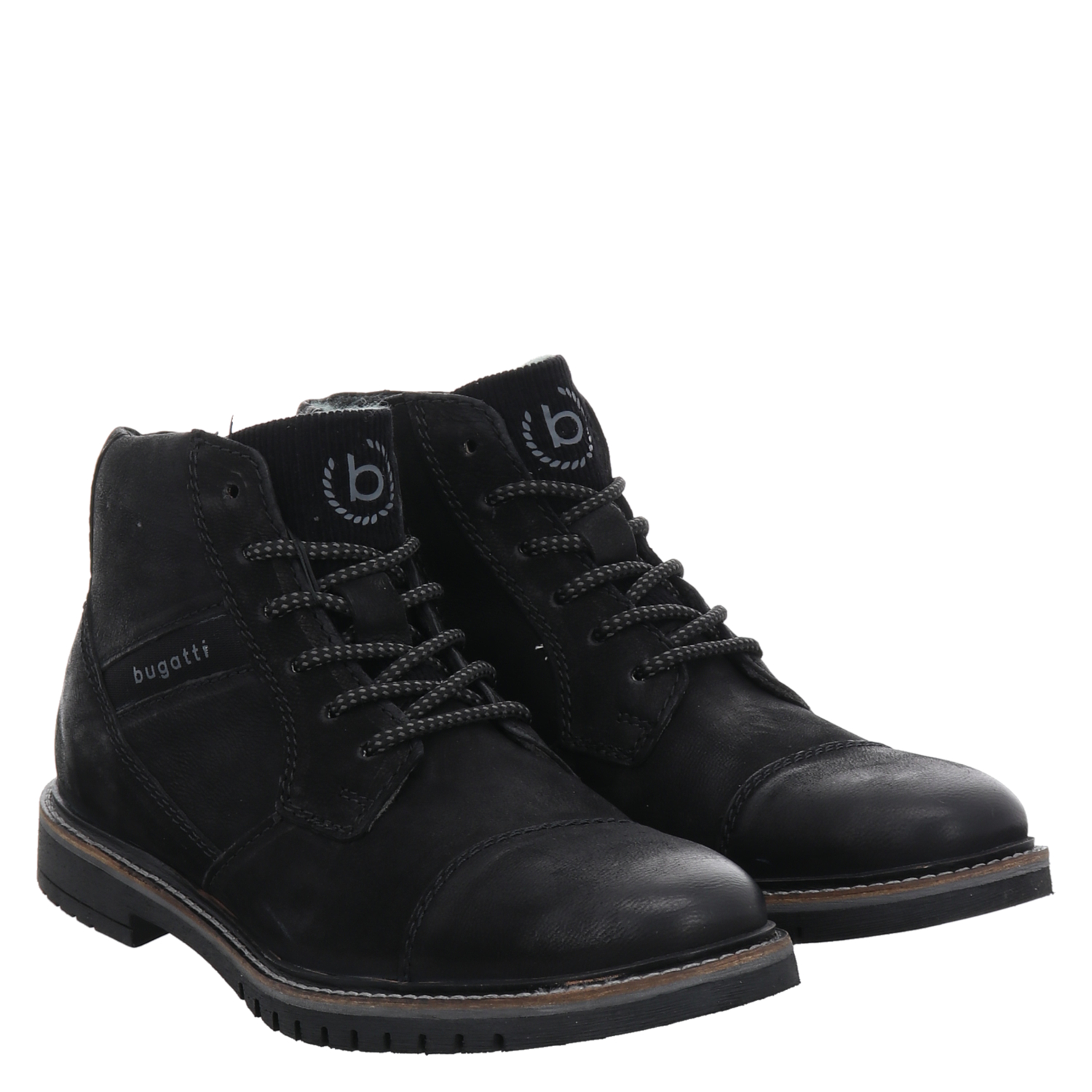 Bugatti Herrenschuhe Bugatti Schwarze Stiefeletten Bugatti