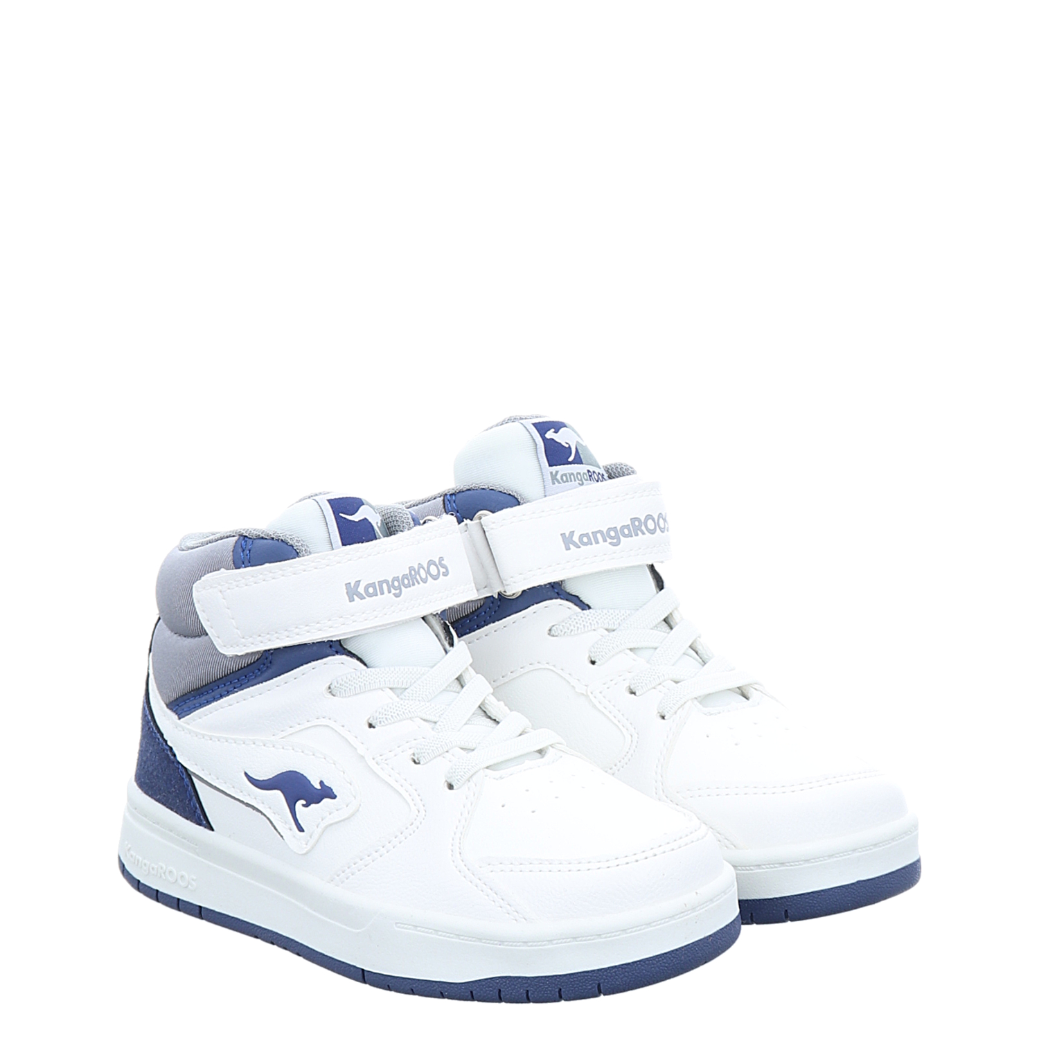 KangaROOS Sneaker Für Mädchen – Bequemer Mid-Cut Mit Klettverschluss & ROOSfit-Sohle