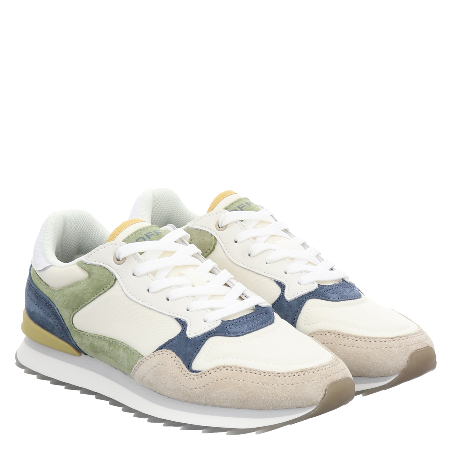Hoff, Monte Carlo, Nubukleder-Sneaker in beige für Herren