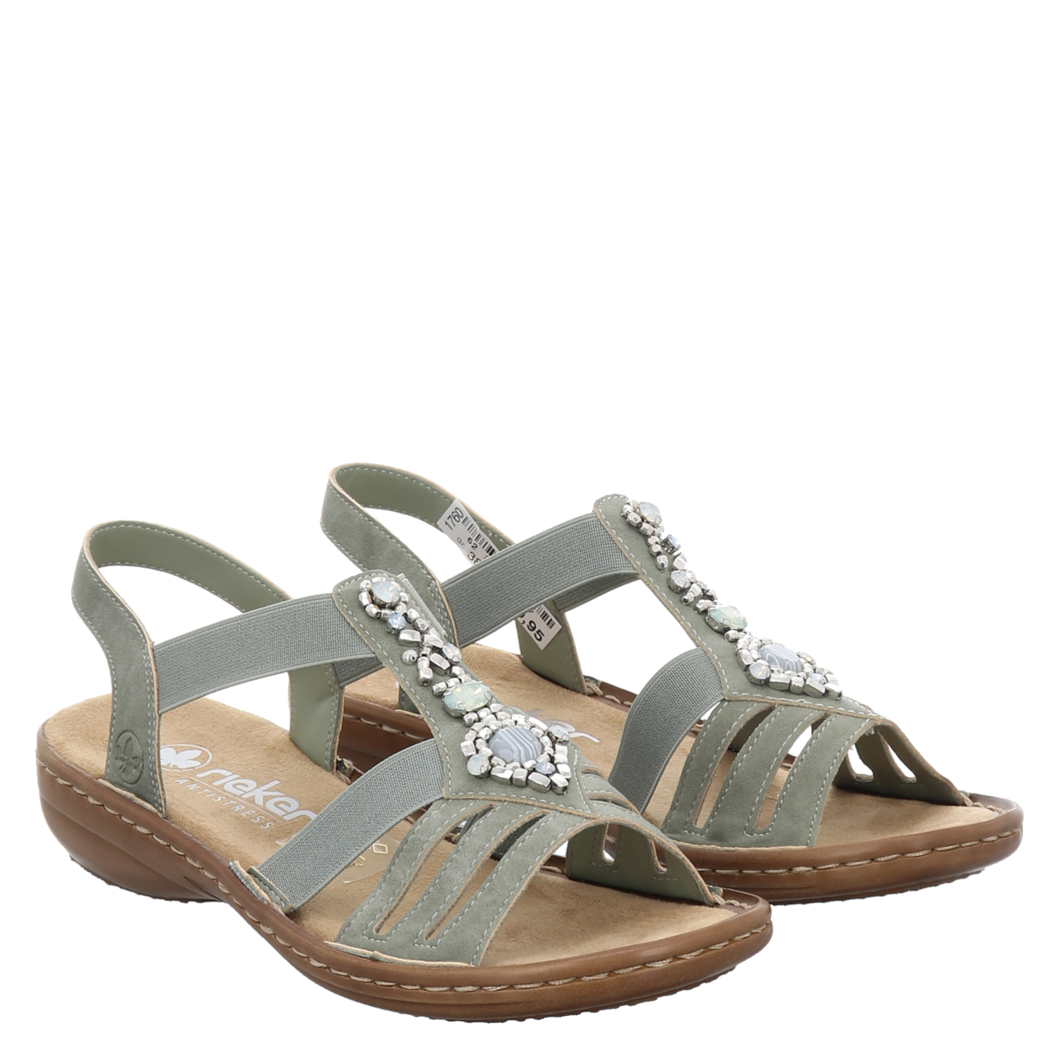 Bequeme Sandalen Pantoletten Geflochten Braun Geflochtene Leder