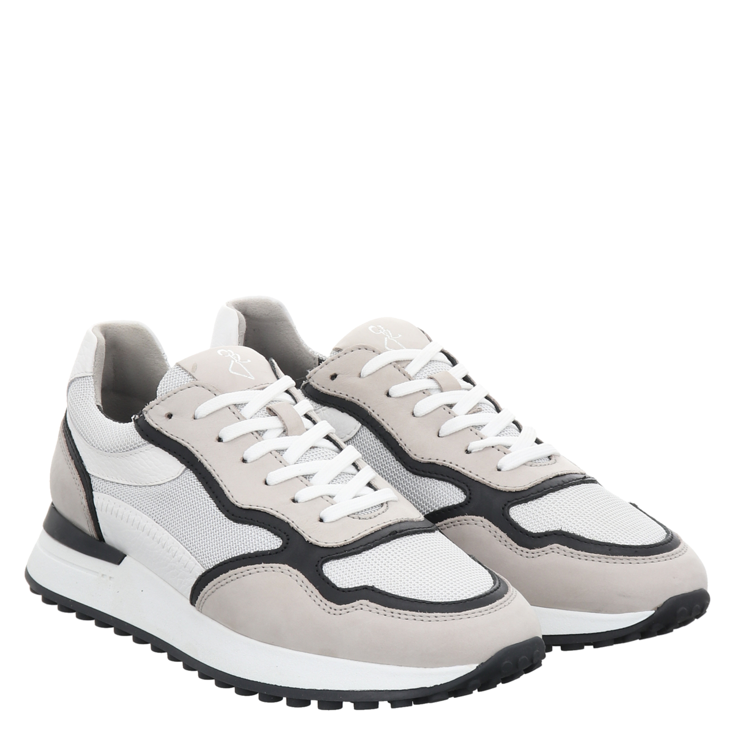 Marco Tozzi, Guido Maria Kretschmer, Veloursleder-Sneaker in grau 