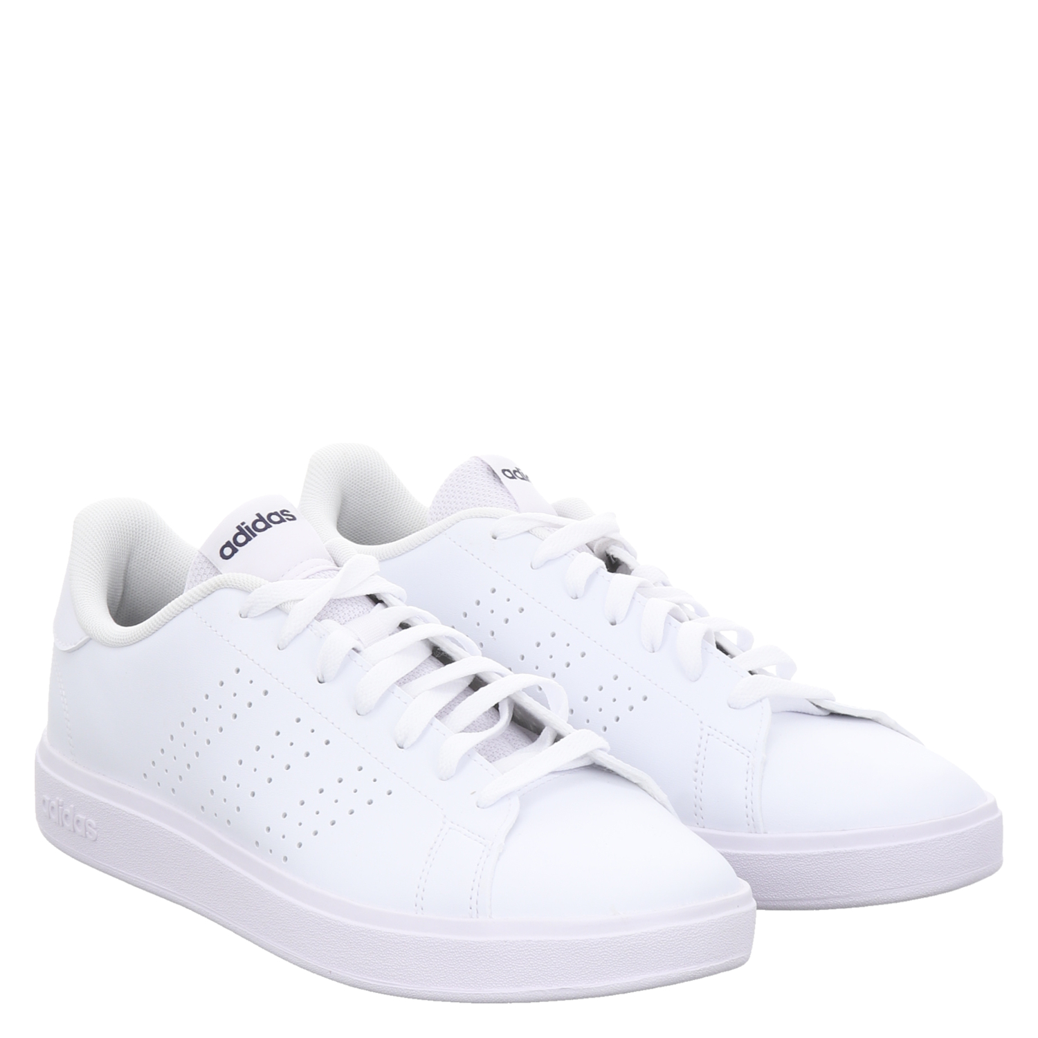 Adidas Advantage Base 2.0 Kunstleder Sneaker in weiB fur Herren