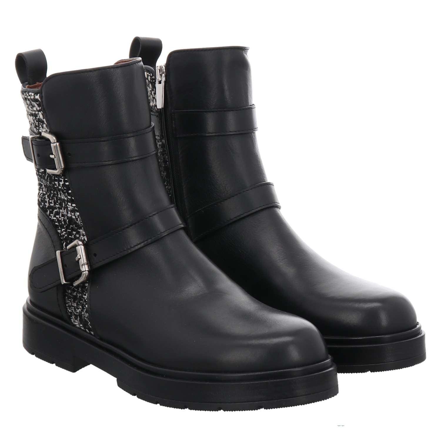 Biker Boots Damen Stiefeletten Mit Glitzersteinchen Cowboystiefel