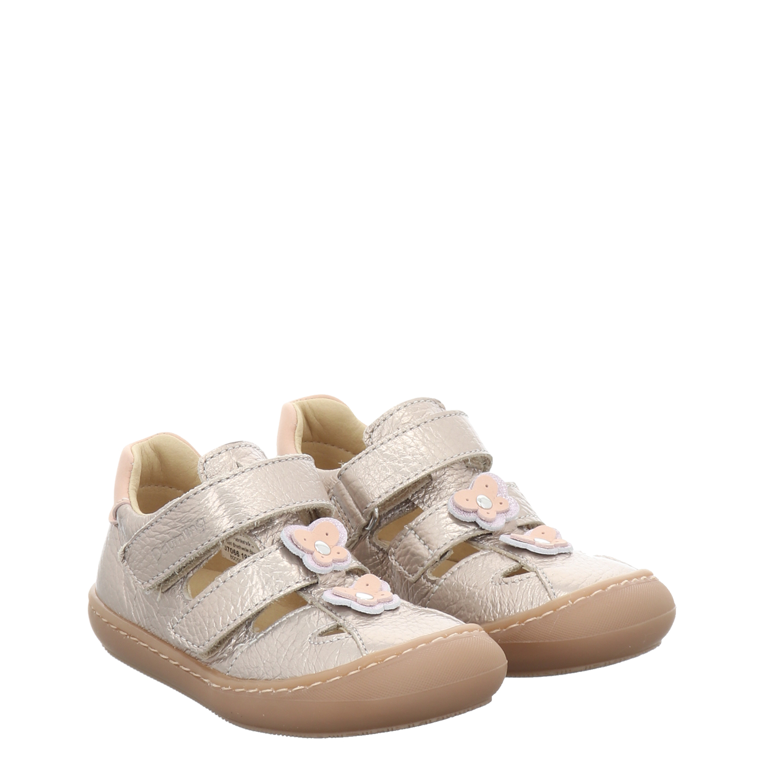 Däumling Unisex Baby Sneaker „Sami“ – Leder-Obermaterial, Textil-Innenfutter, Schnürung – Bequeme Lauflernschuhe