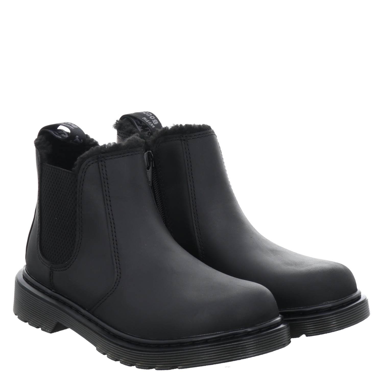 Martens 2976 Leonore Graue Dr Martens 2976 Leonore Mono, Fettleder - Main Image