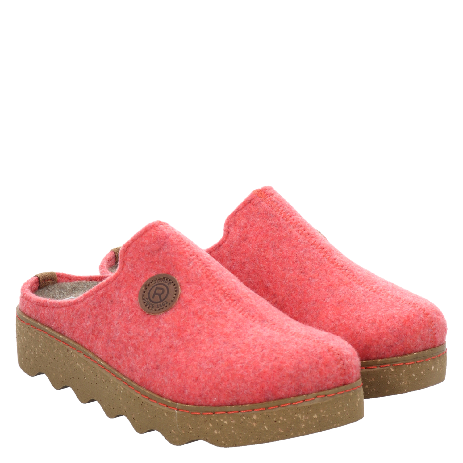 Rohde Pantofola in feltro da donna Foggia-D 6120, Blu, EU 42