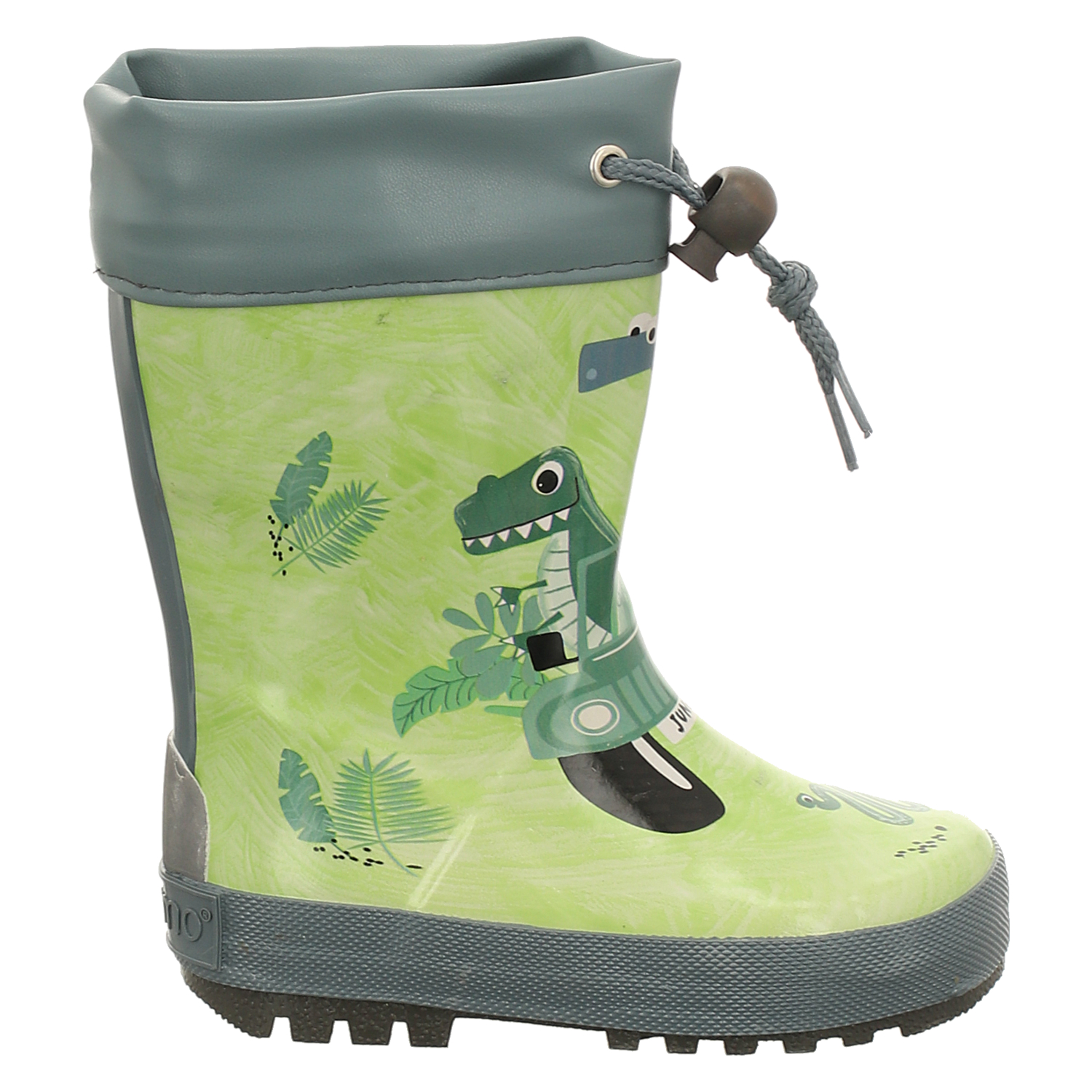 Maximo, Dschungel Mit Stulpe, Kautschuk-Regenstiefel in grün für