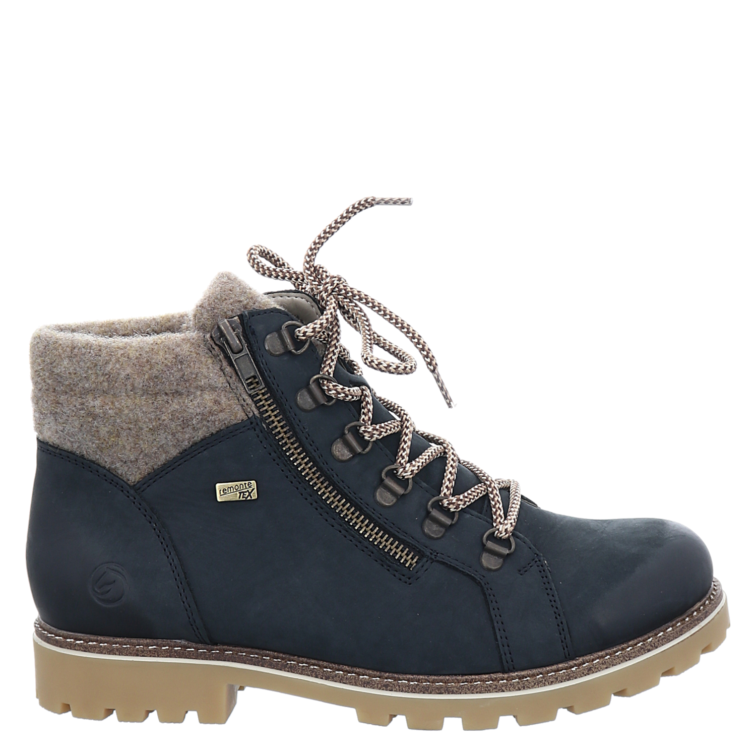 Damen Stiefeletten Maripe Stiefelette Blau Remonte, Stiefelette