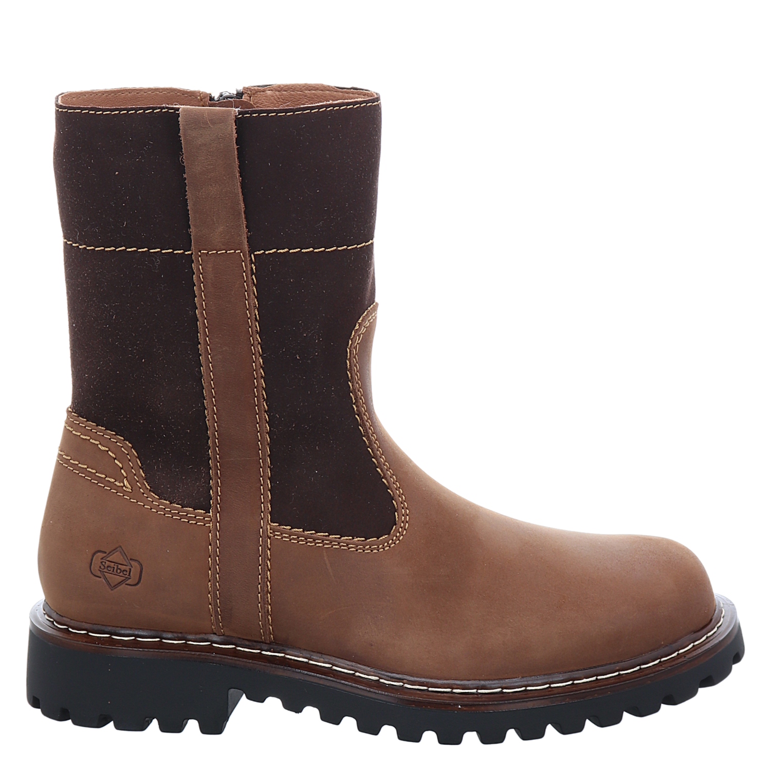 Josef Seibel Fettleder-Winterboots in braun für Herren