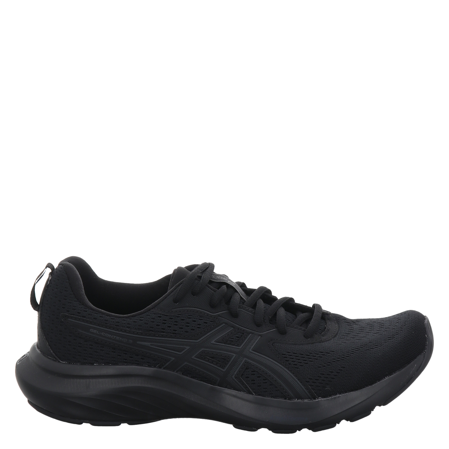 Asics, Gel-contend 9, Textil-Sportschuh in schwarz für Herren