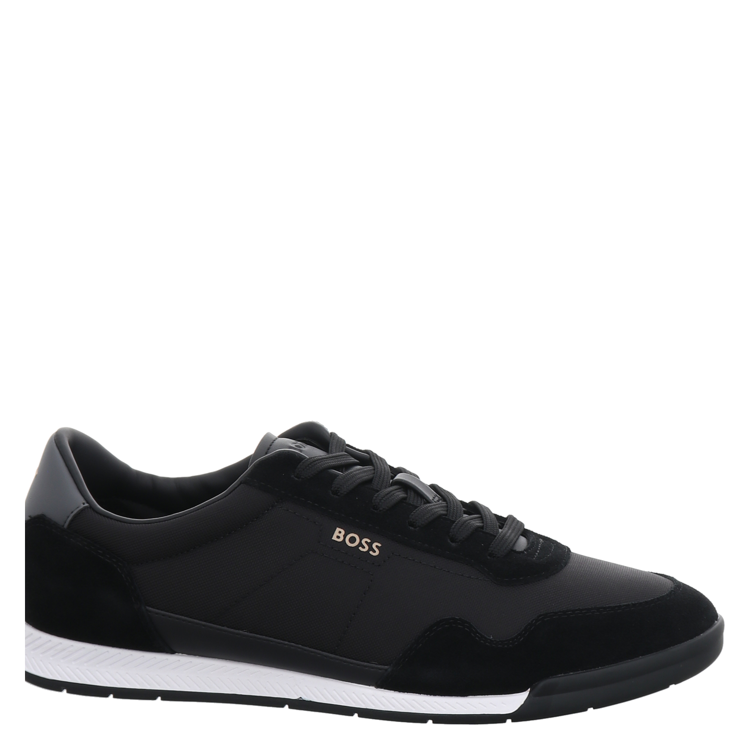 Boss, Titanium Sl_sdtxny, Textil-Sneaker in schwarz für Herren