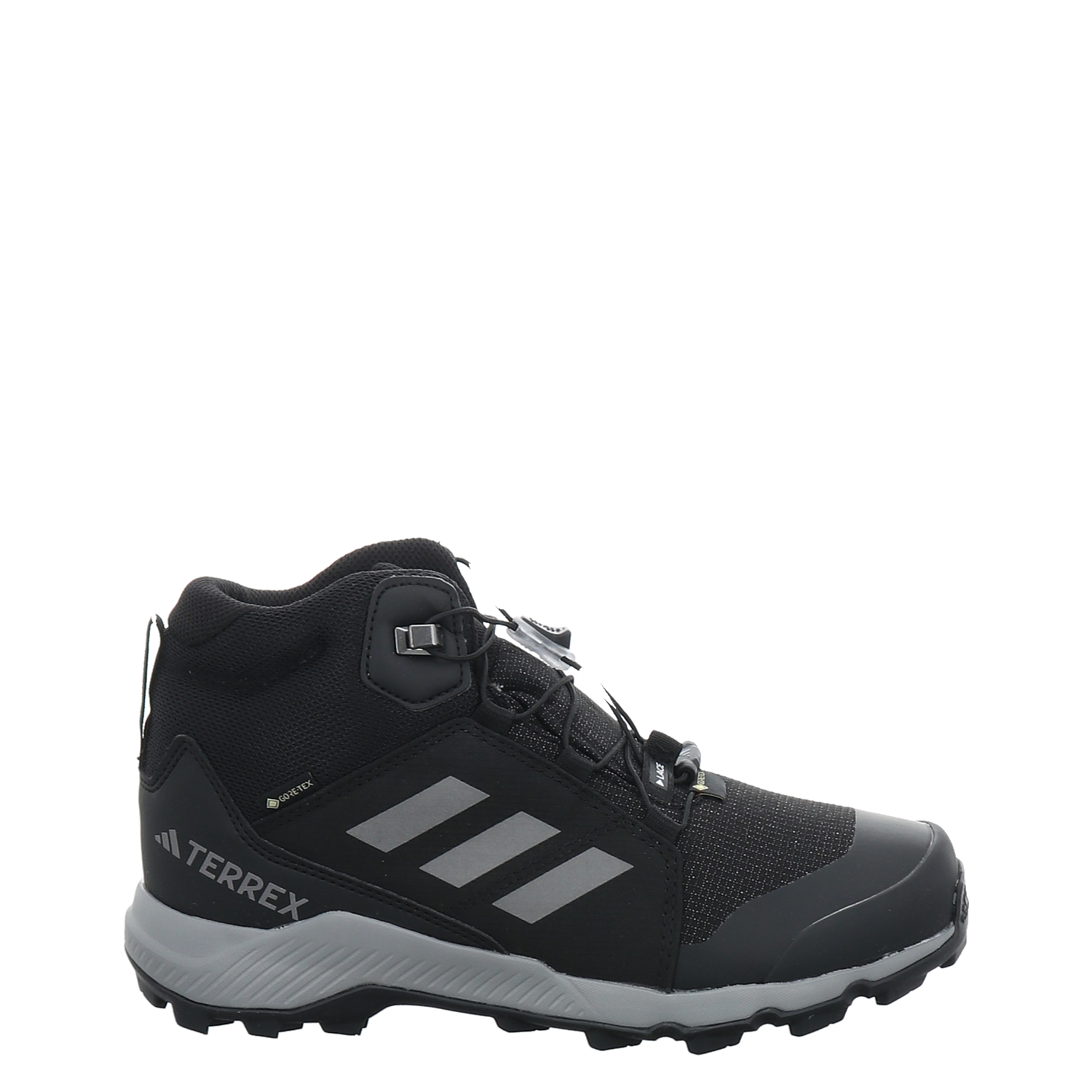 Adidas, Terrex Mid Gtx K, High-Tech-Wanderschuh in schwarz für Kinder