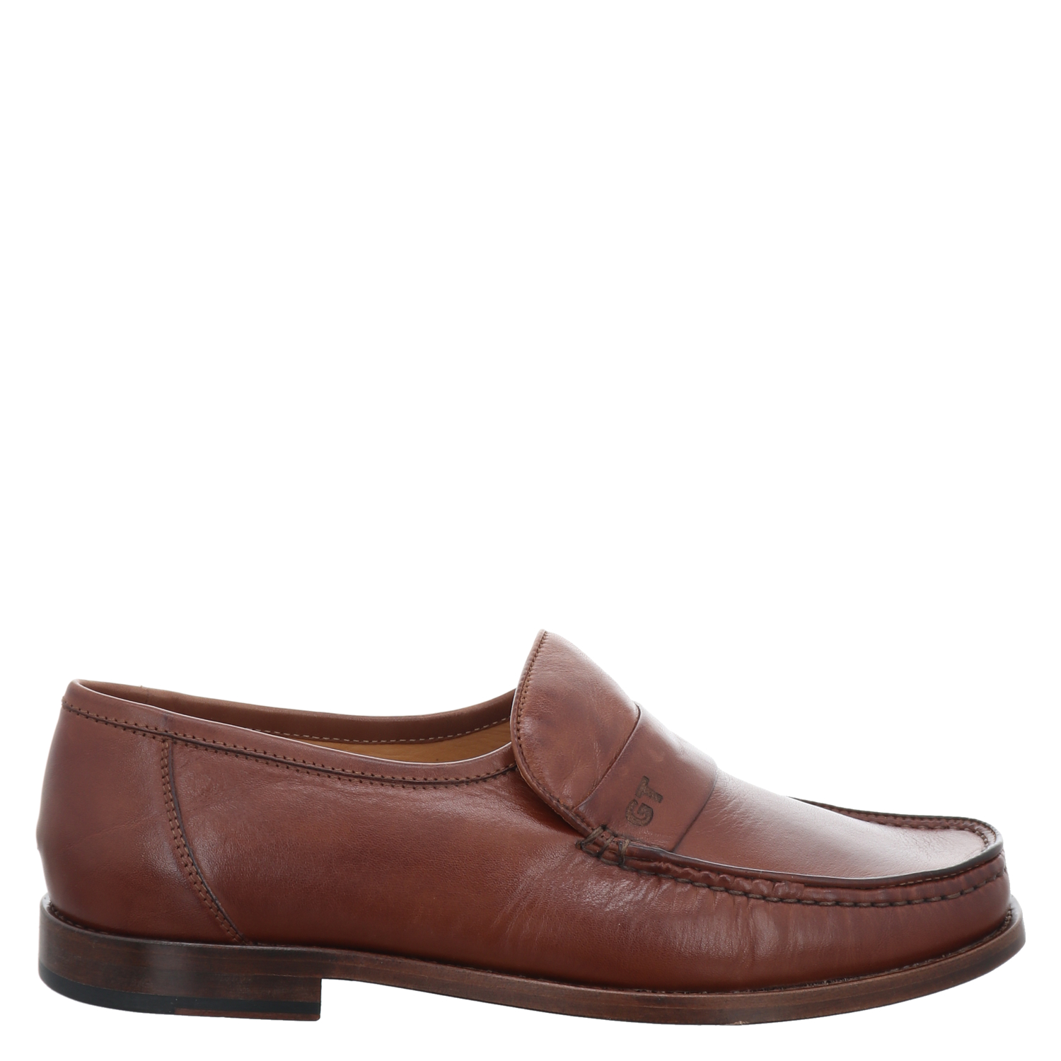 Galizio Torresi Glattleder-Slipper in braun für Herren
